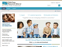 Tablet Screenshot of childcarehelp.com